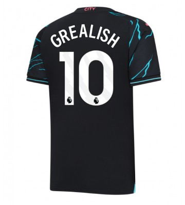 Manchester City Jack Grealish #10 Replica Third Stadium Shirt 2023-24 Short Sleeve